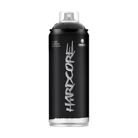 Montana Colors 11 oz Hardcore Gloss Spray Paint, Black, 6PK MO5475